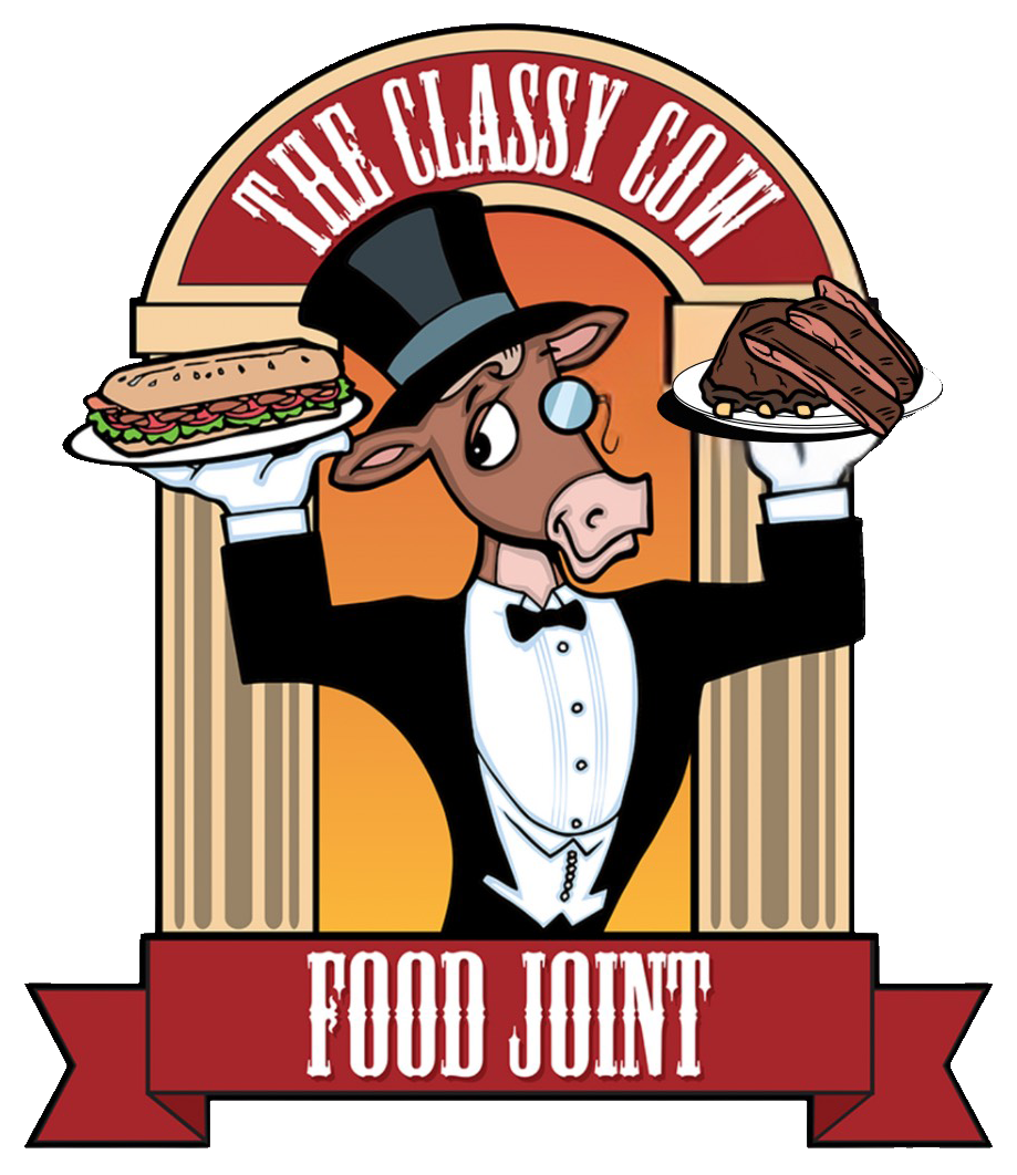 Classy Cow Food Joint Logo